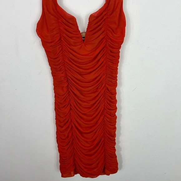 Superdown x Draya Michele Marlene Ruched Mini Dress Sz S - Picture 7 of 13